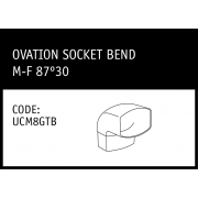 Marley Socket Bend M-F 87°30 - UCMGTB